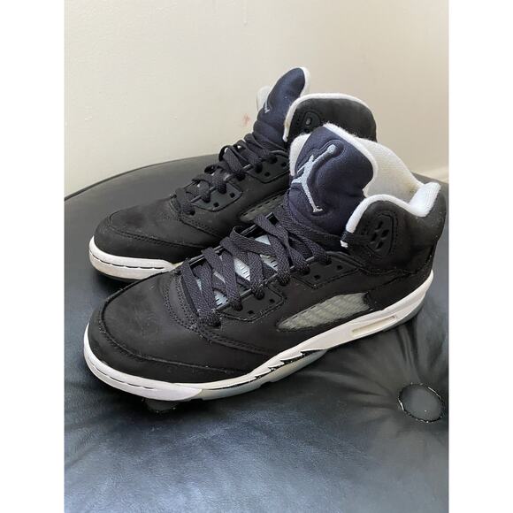 NIKE AIR JORDAN 5 Retro “MOONLIGHT OREO” (2021) (GS) (440888-011) Size 7Y main image 7